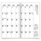 BrownTrout; Big & Bright Large Print | 2027-2028 3.5 x 6.5 Inch Two Year Monthly Pocket Planner Calendar; Category:Planners; Image:5